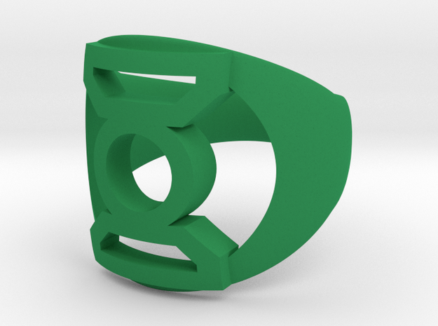 Green Ring, type B1 in Green Processed Versatile Plastic