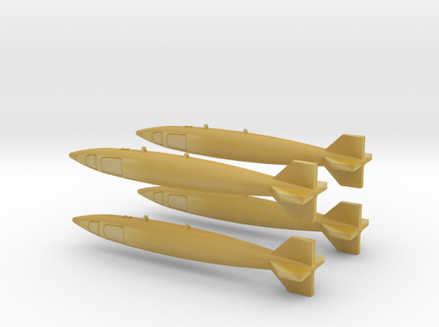 1/72 Scale B28EX H Bomb in Tan Fine Detail Plastic