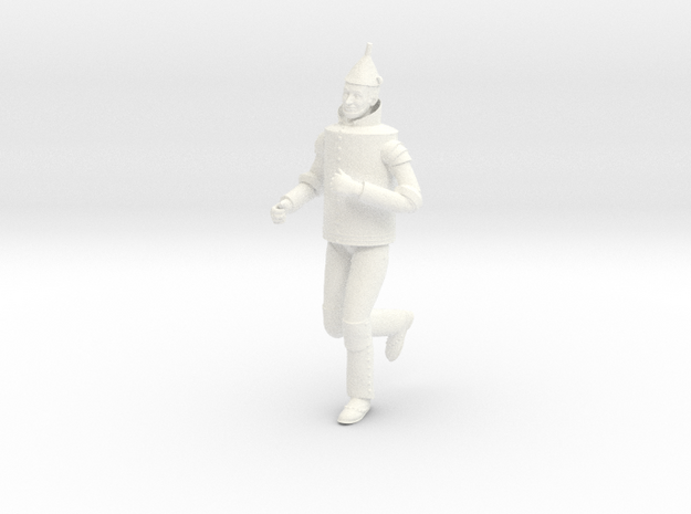 Wizard of Oz - Tin Man in White Processed Versatile Plastic