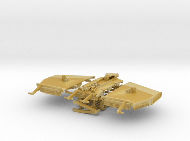 1/87th Shulte FX-318 type Rotary Flail Mower in Tan Fine Detail Plastic