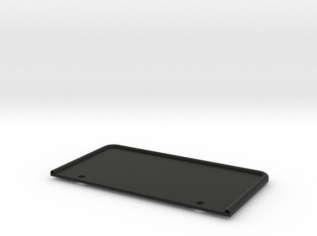 Center Console blanking plate in Black Natural Versatile Plastic