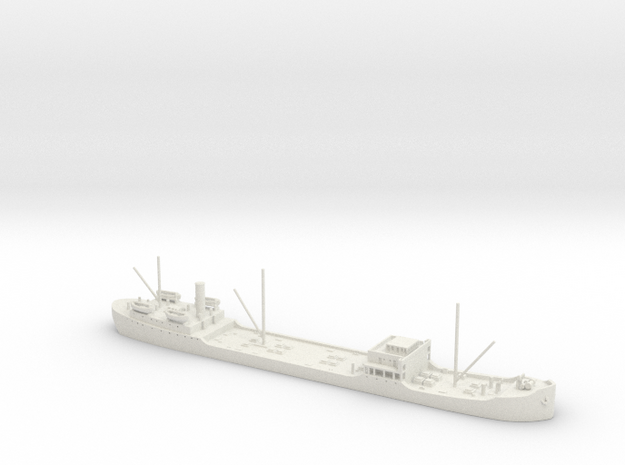 1/700 Scale 10300 Steel Tank Ship Bethelridge in White Natural Versatile Plastic