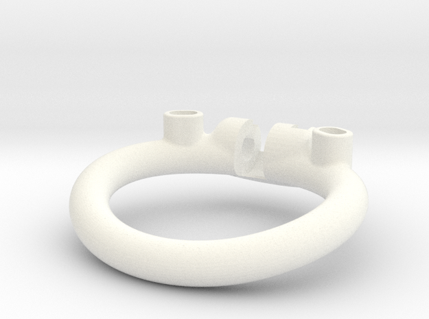 35 J Ring in White Premium Versatile Plastic