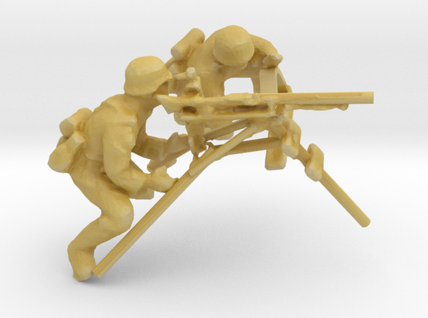 WW2 GERMAN HMG 34 in Tan Fine Detail Plastic