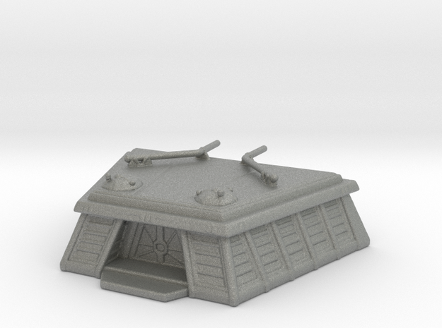 Endor Bunker Epic Scale 6mm miniature model scifi in Gray PA12