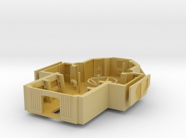 U.S.S. Voyager engineering interior 1 in Tan Fine Detail Plastic