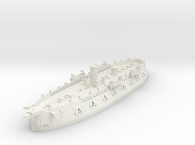 1/600 USS New Ironsides (1863) in White Natural Versatile Plastic