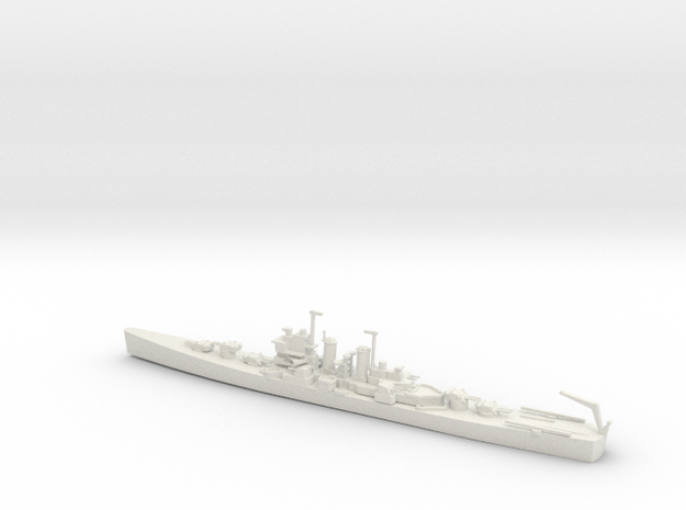 1/1250 Scale USS Saint Louis CL-49 in White Natural Versatile Plastic