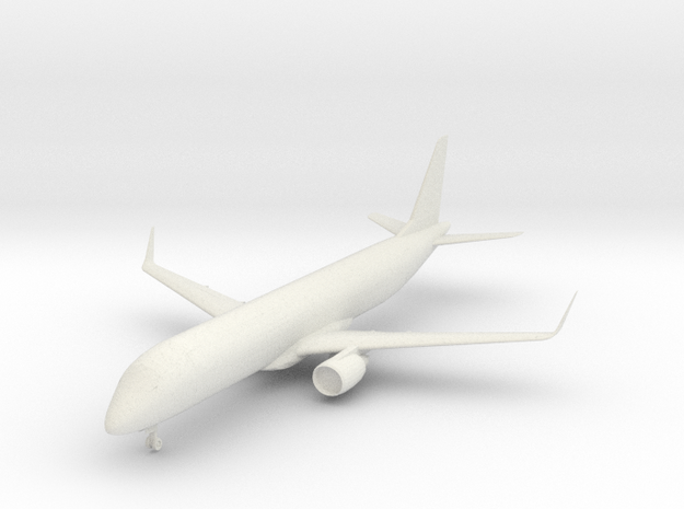 1/400 Embraer E190 in White Natural Versatile Plastic