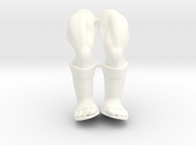 Hannibal Legs Vintage in White Processed Versatile Plastic