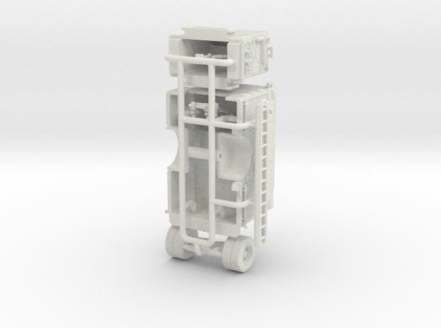 1/87 Seagrave 2020 Engine  Body and Pump V2 in White Natural Versatile Plastic