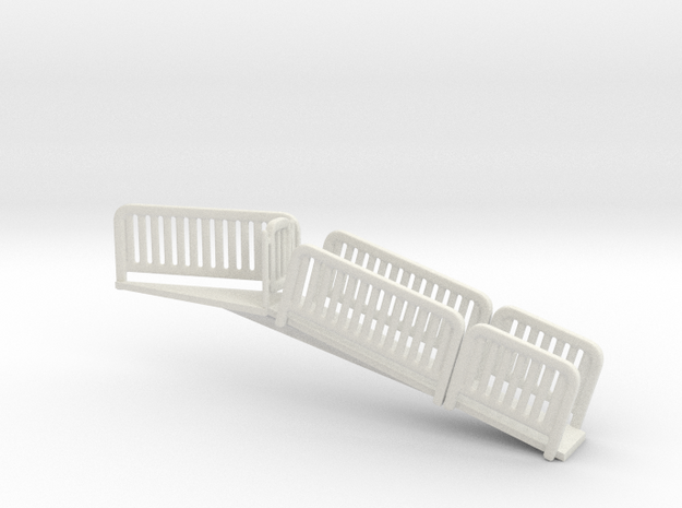 ORBITER - Ramp Right in White Natural Versatile Plastic