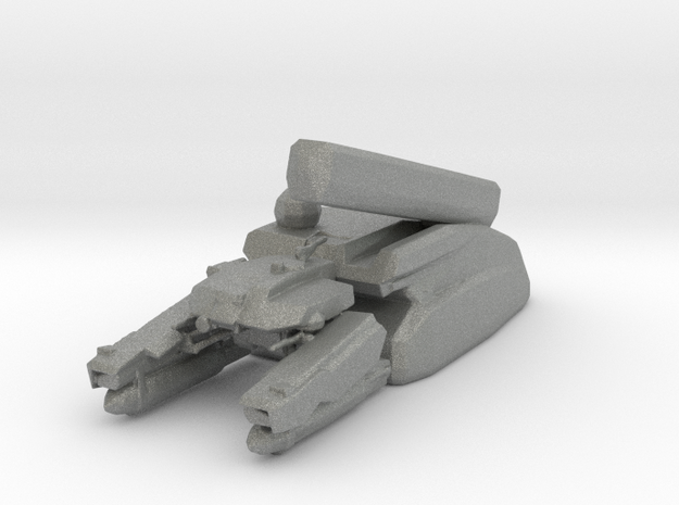 MG Shagohod Tank 6mm vehicle miniature model epic in Gray PA12