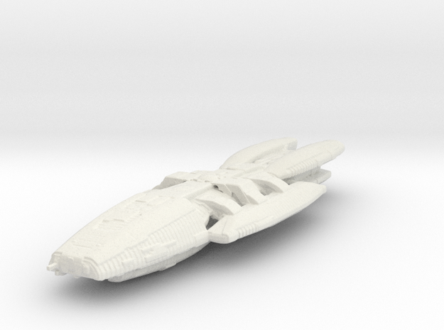 Battlestar Jupiter 6" / Deadlock in White Natural Versatile Plastic
