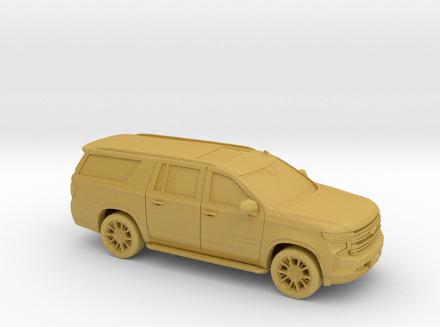 1/70 2020 Chevrolet Suburban Shell in Tan Fine Detail Plastic