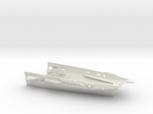 1/350 HMAS Melbourne (1971) Bow Waterline in White Natural Versatile Plastic
