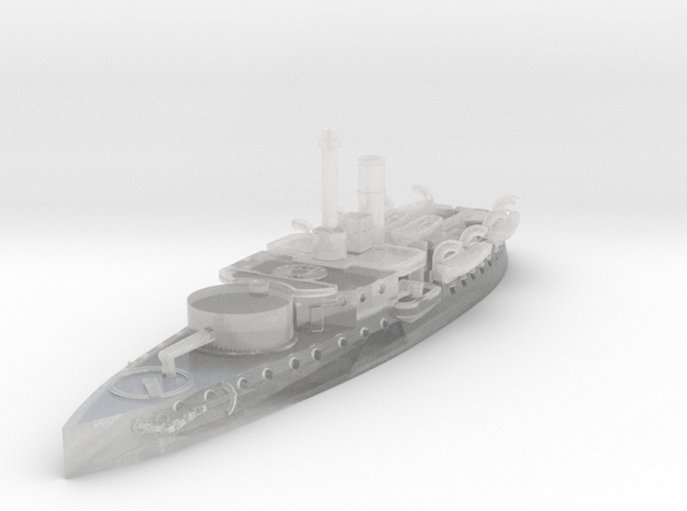 1/1250 Achéron Class Gunboat in Clear Ultra Fine Detail Plastic
