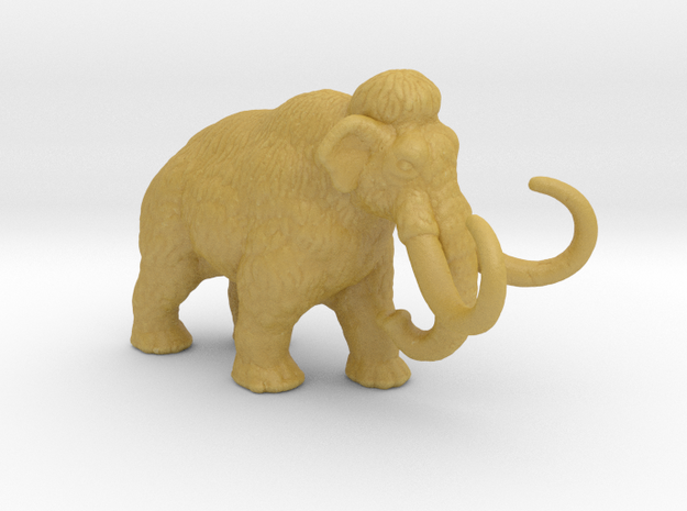 Mammoth 6mm Epic miniature model figure animal rpg in Tan Fine Detail Plastic
