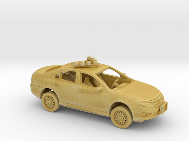 1/160  2009-12 Ford Fusion NYPD Kit in Tan Fine Detail Plastic