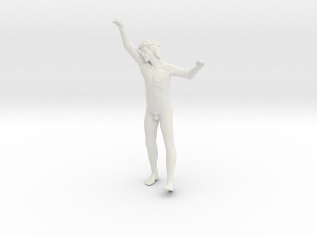 Clockwork Orange - Dancing Jesus - Custom in White Natural Versatile Plastic