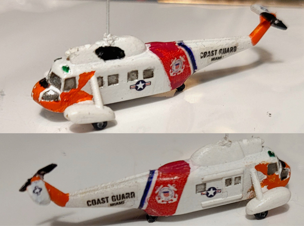HH-52 Seaguard in Tan Fine Detail Plastic: 1:700