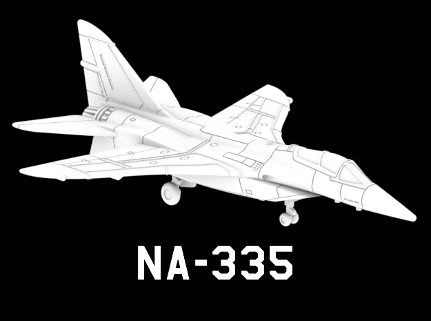 NA-335 in White Natural Versatile Plastic: 1:220 - Z