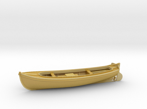 1/100 SMS Emden - Motorboot Kl. III in Tan Fine Detail Plastic