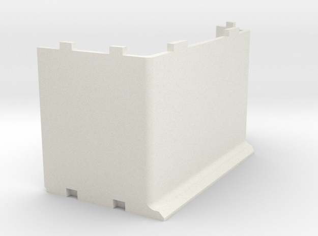  Louvre Panel Trays

 in White Natural Versatile Plastic