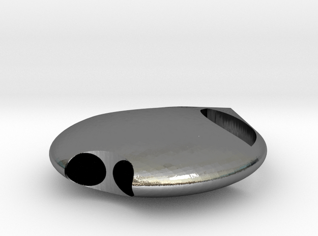 GFL ET_16mm Small in Fine Detail Polished Silver: Small