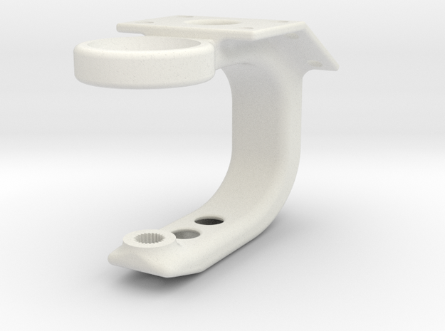 mounting arm (3-axis camera gimbal for GoPro) in White Natural Versatile Plastic