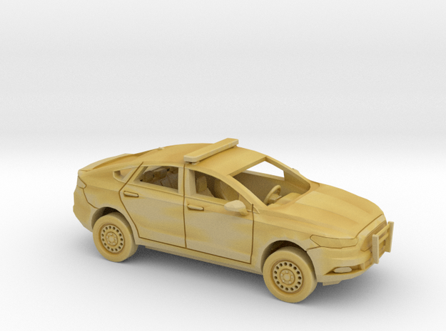 1/160 2013-16 Ford Fusion Police Kit in Tan Fine Detail Plastic