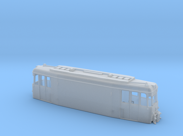Straßenbahn Arbeitstriebwagen in Tan Fine Detail Plastic