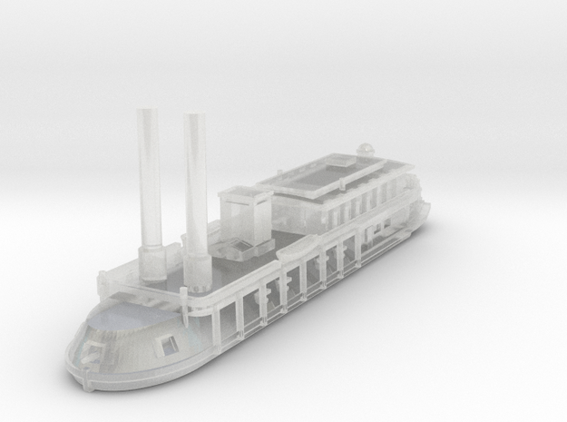 1/1200 USS St. Clair in Clear Ultra Fine Detail Plastic