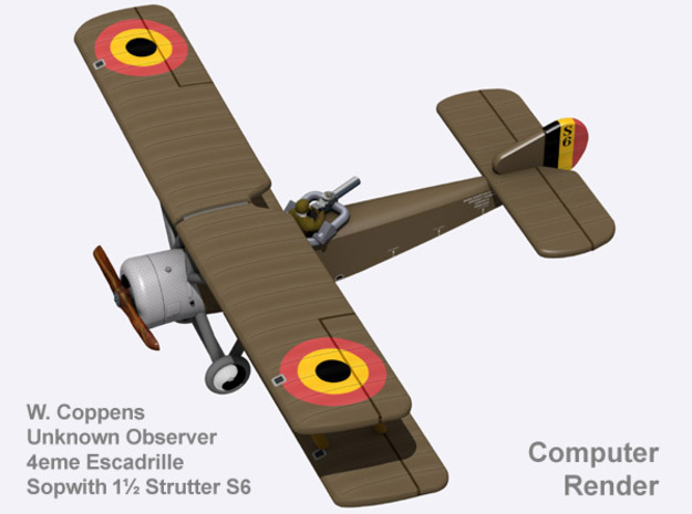 Willy Coppens Sopwith 1½ Strutter (full color)