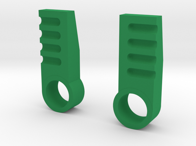 iGear Hench Brawn Stablising Heel Spurs - SFP in Green Processed Versatile Plastic