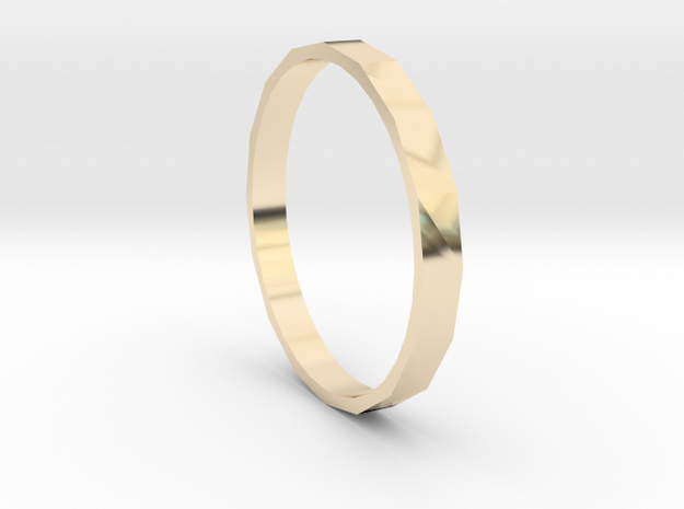 Square One - Sz. 9 in 14K Yellow Gold