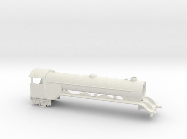 OO GNR Class A1 Prototype/NWR Class 3 V1 in White Natural Versatile Plastic