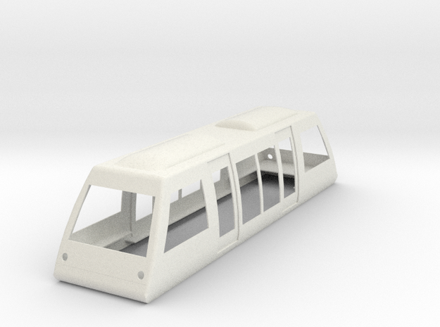 e32-light-rail-vehicle in White Natural Versatile Plastic
