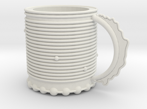 Cup of Awesome in White Natural Versatile Plastic