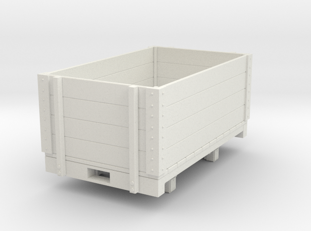 Gn15 high open wagon in White Natural Versatile Plastic