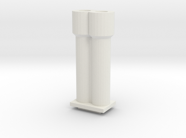 Cannons for Turret MK II in White Natural Versatile Plastic
