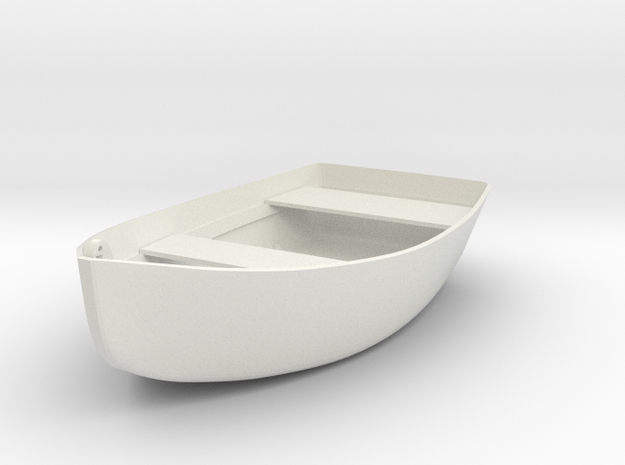row-boat pendant in White Natural Versatile Plastic