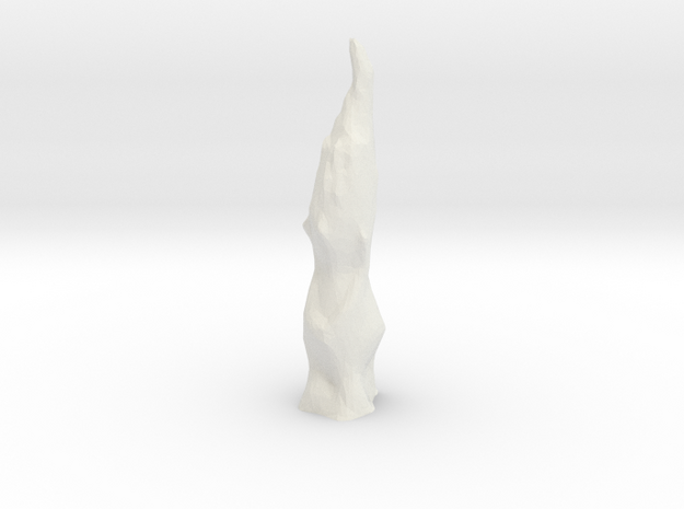123d Catch Gnome in White Natural Versatile Plastic