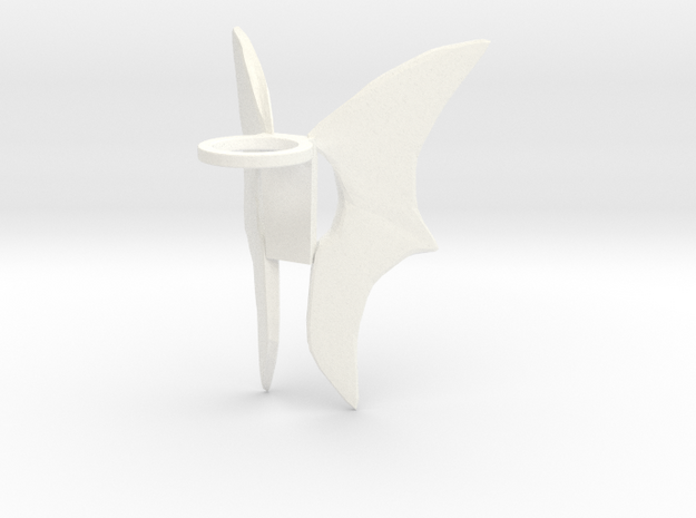 Wings (Test) in White Processed Versatile Plastic