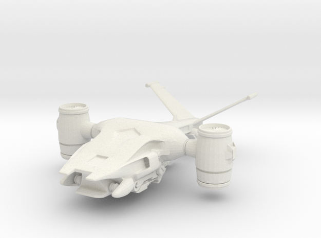 Terminator - Aerial HK Hunter Killer (T2 design) in White Natural Versatile Plastic