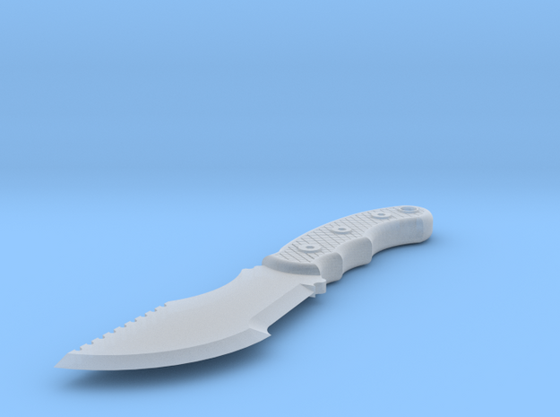 1:6 Scale Tracker Knife in Smooth Fine Detail Plastic