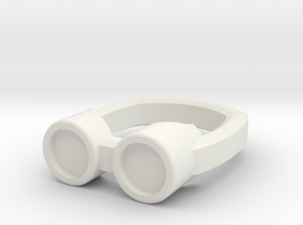 Steampunk Goggles for ModiBot in White Natural Versatile Plastic