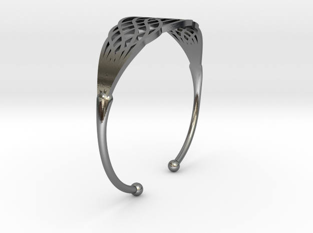 Bracelet d'eau in Polished Silver