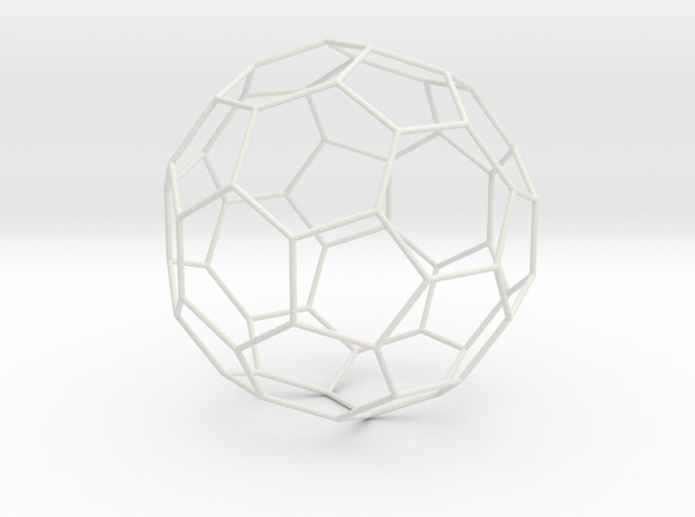 Fussball in White Natural Versatile Plastic