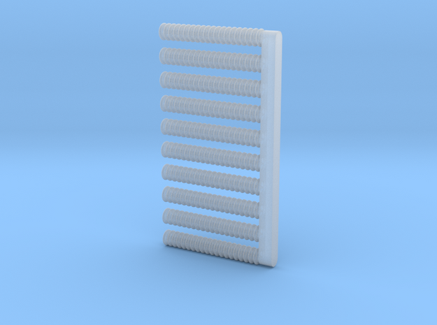 10x Isolator D 1,2x8 (1/220) # in Tan Fine Detail Plastic